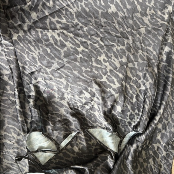 New All Saints Hera Leopard Print 2 in 1 Midi Dress & Sweater - Picture 6 of 13